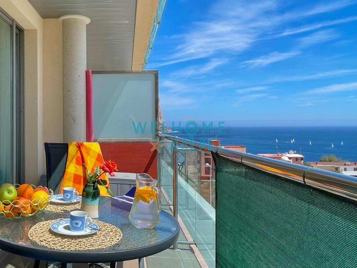 Lima Con Piscina Y Vista Al Mar Apartment Calpe Bagian luar foto