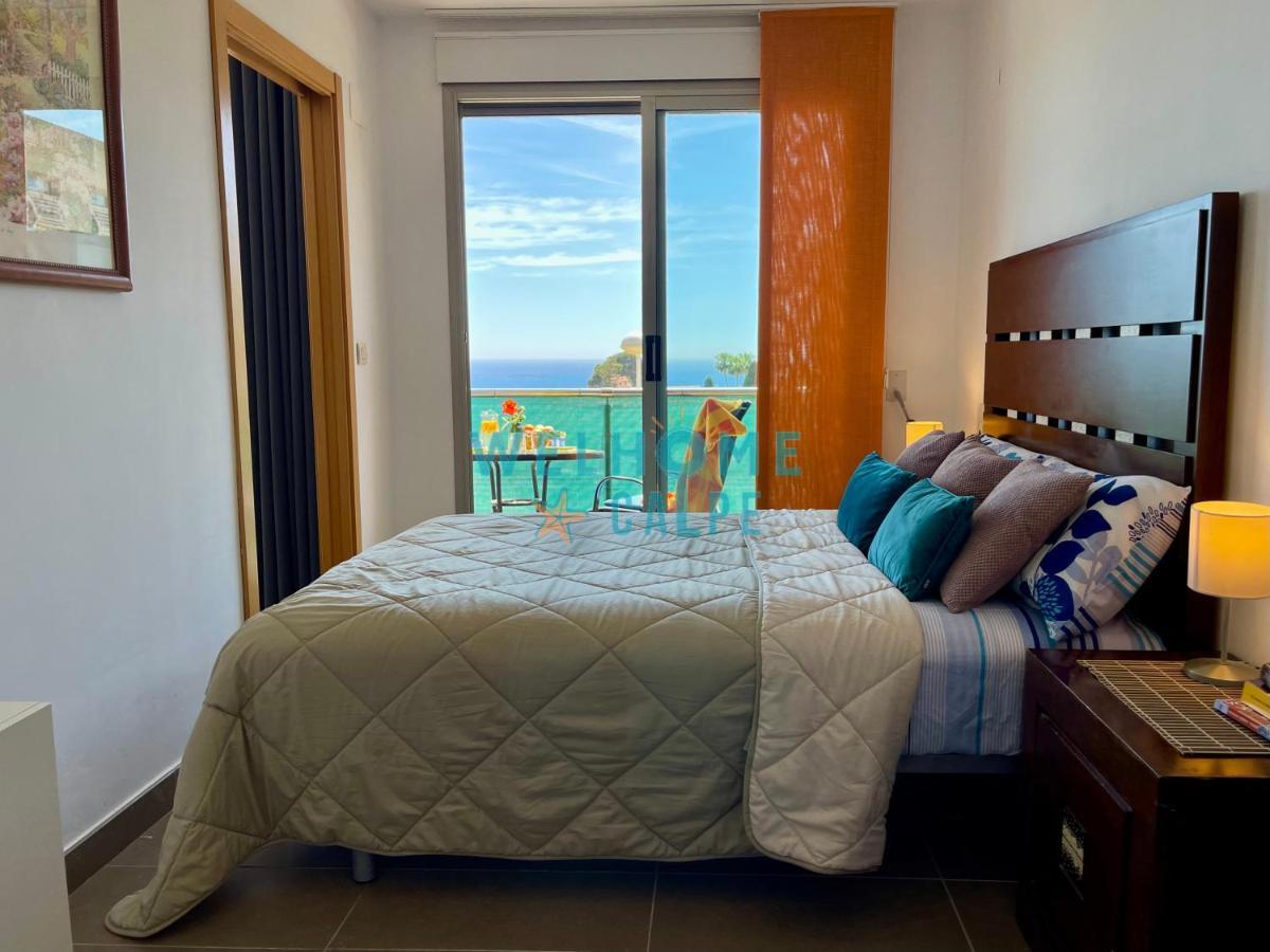 Lima Con Piscina Y Vista Al Mar Apartment Calpe Bagian luar foto