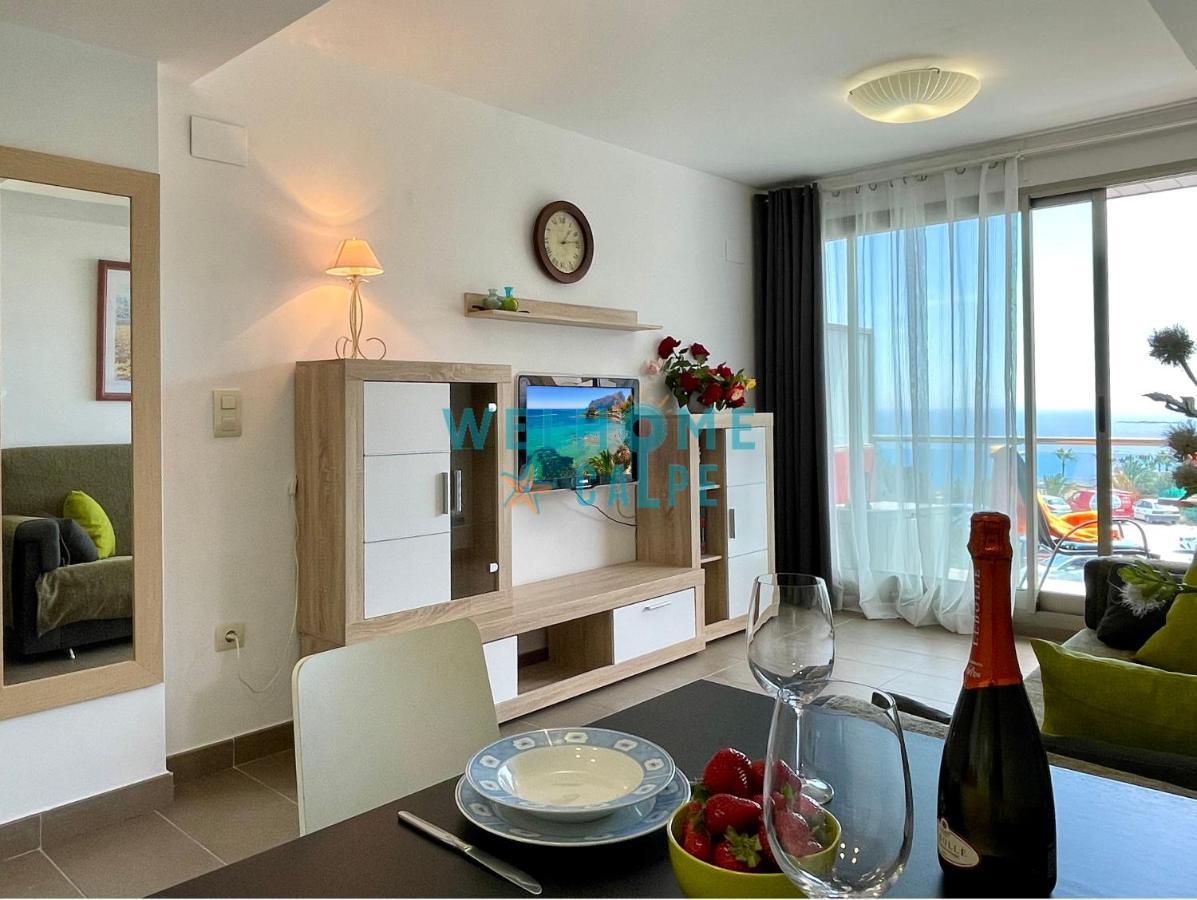Lima Con Piscina Y Vista Al Mar Apartment Calpe Bagian luar foto