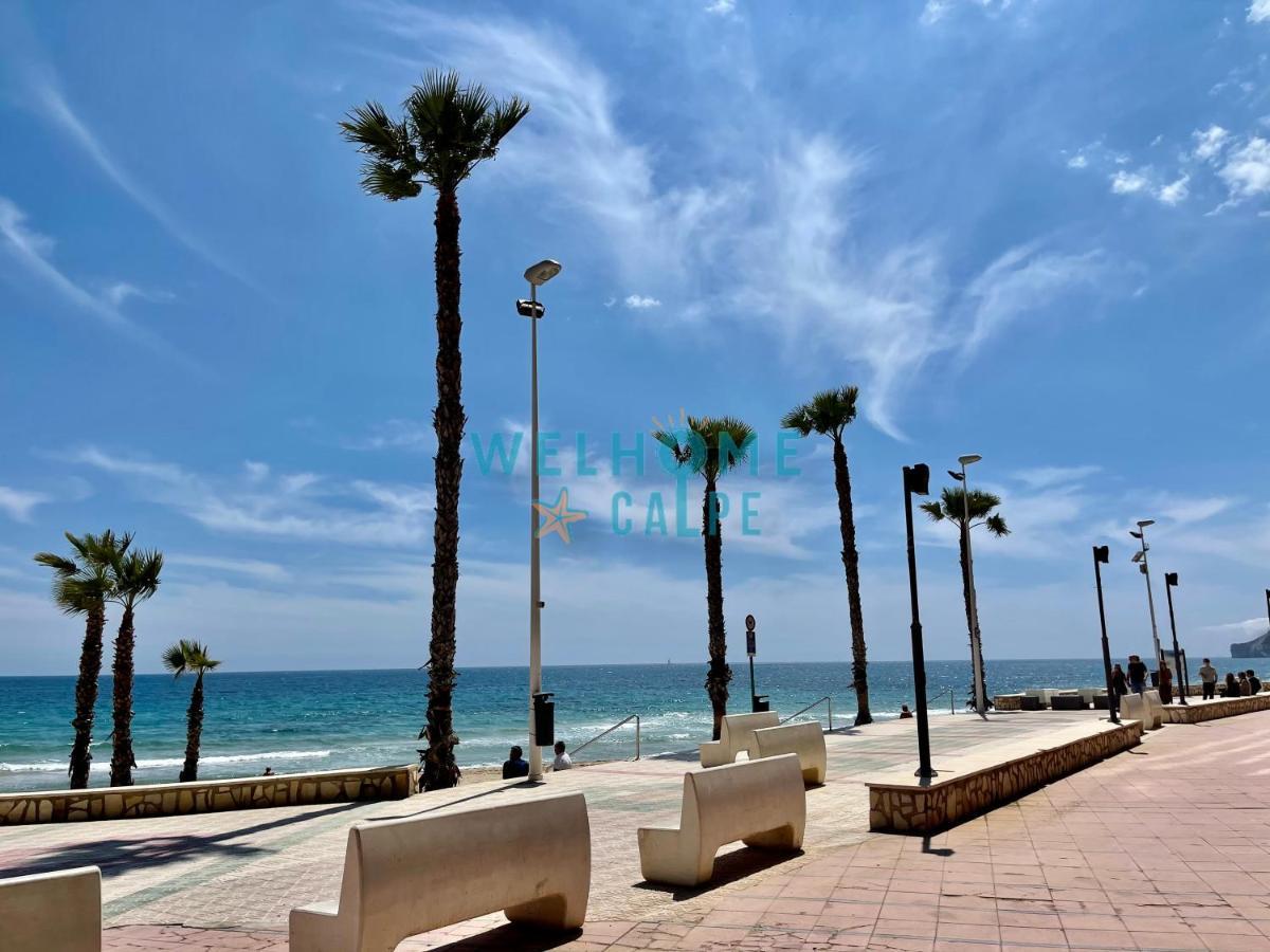Lima Con Piscina Y Vista Al Mar Apartment Calpe Bagian luar foto