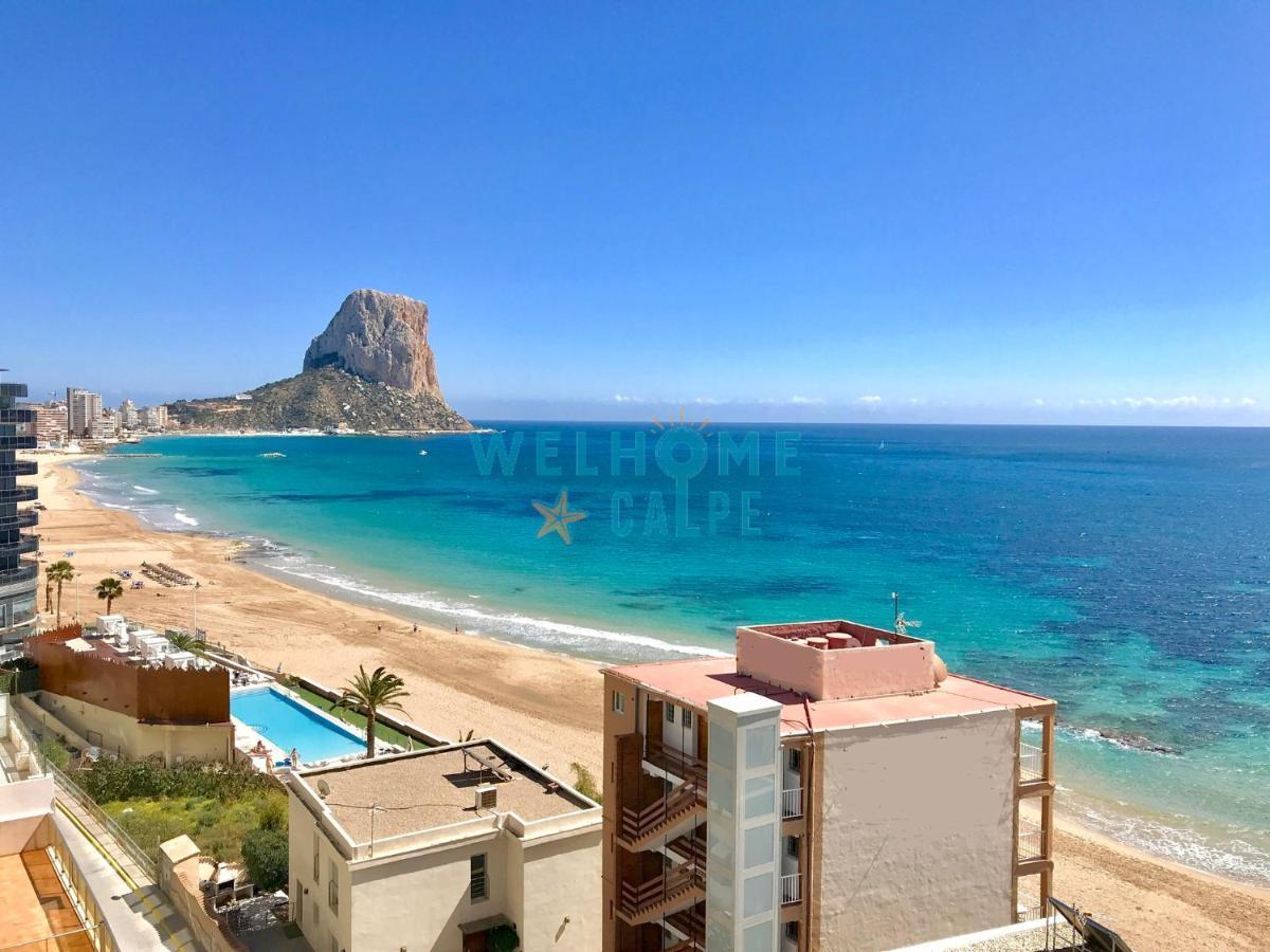 Lima Con Piscina Y Vista Al Mar Apartment Calpe Bagian luar foto