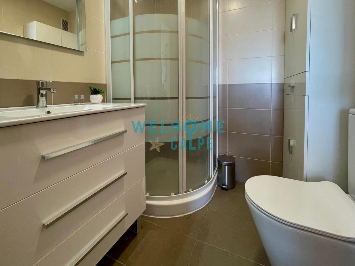 Lima Con Piscina Y Vista Al Mar Apartment Calpe Bagian luar foto