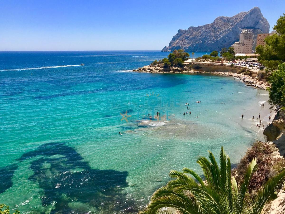 Lima Con Piscina Y Vista Al Mar Apartment Calpe Bagian luar foto