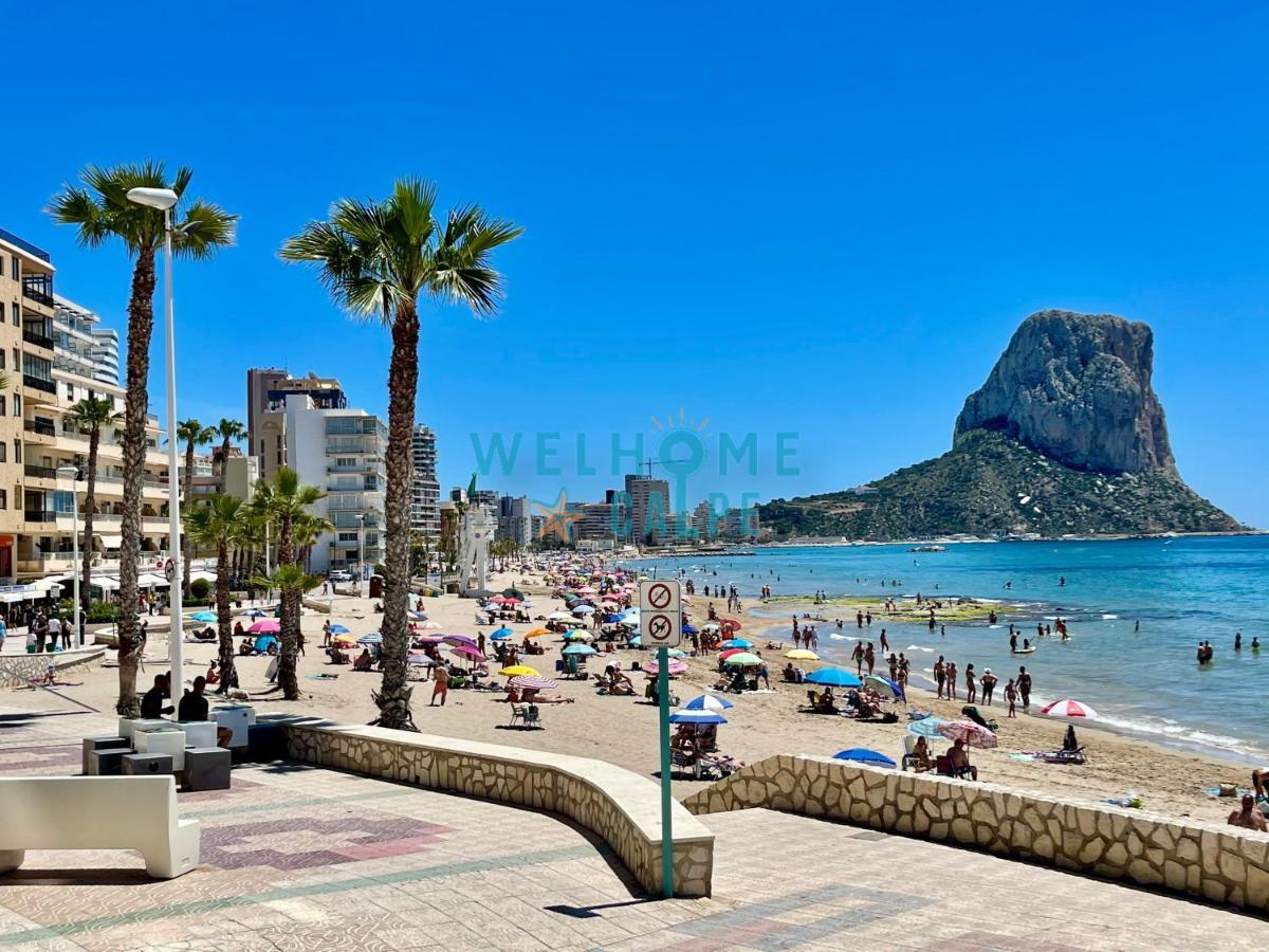 Lima Con Piscina Y Vista Al Mar Apartment Calpe Bagian luar foto