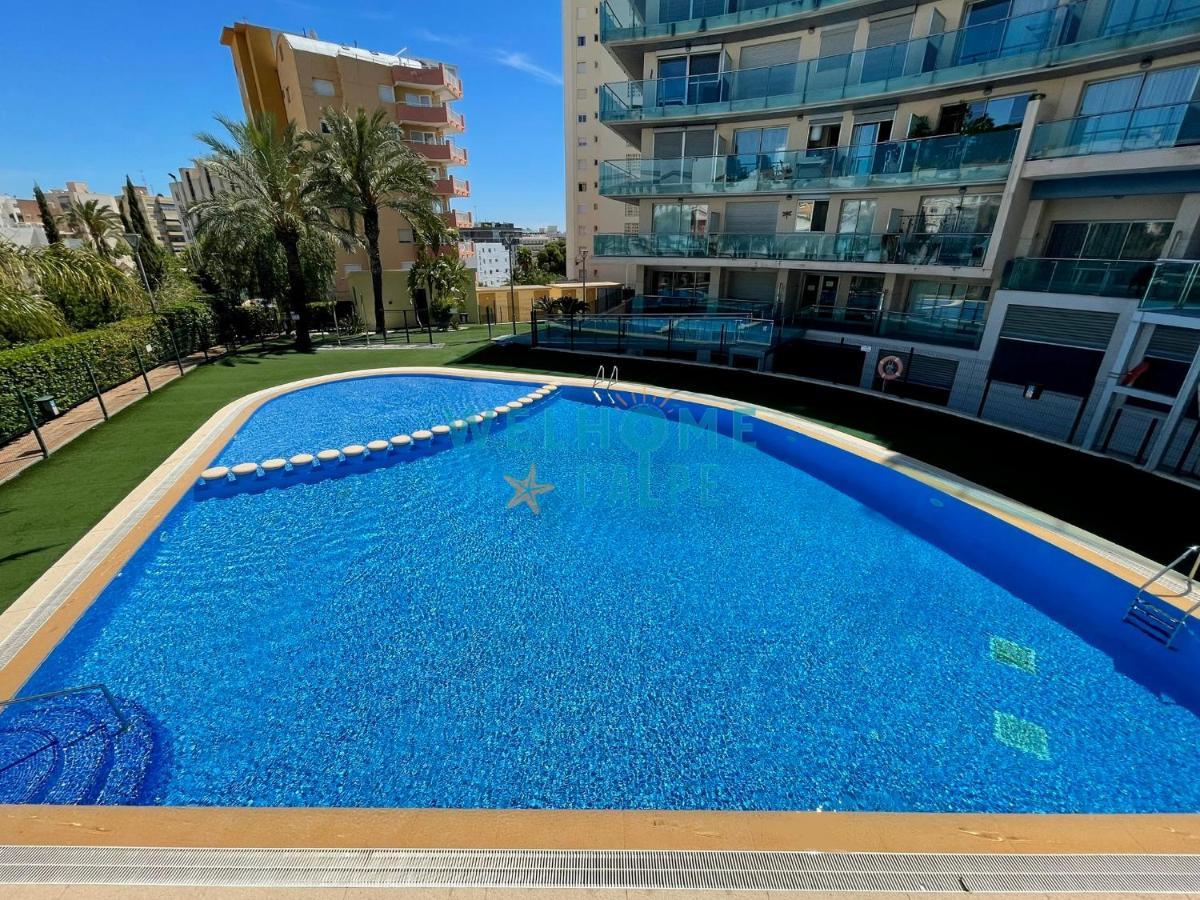 Lima Con Piscina Y Vista Al Mar Apartment Calpe Bagian luar foto