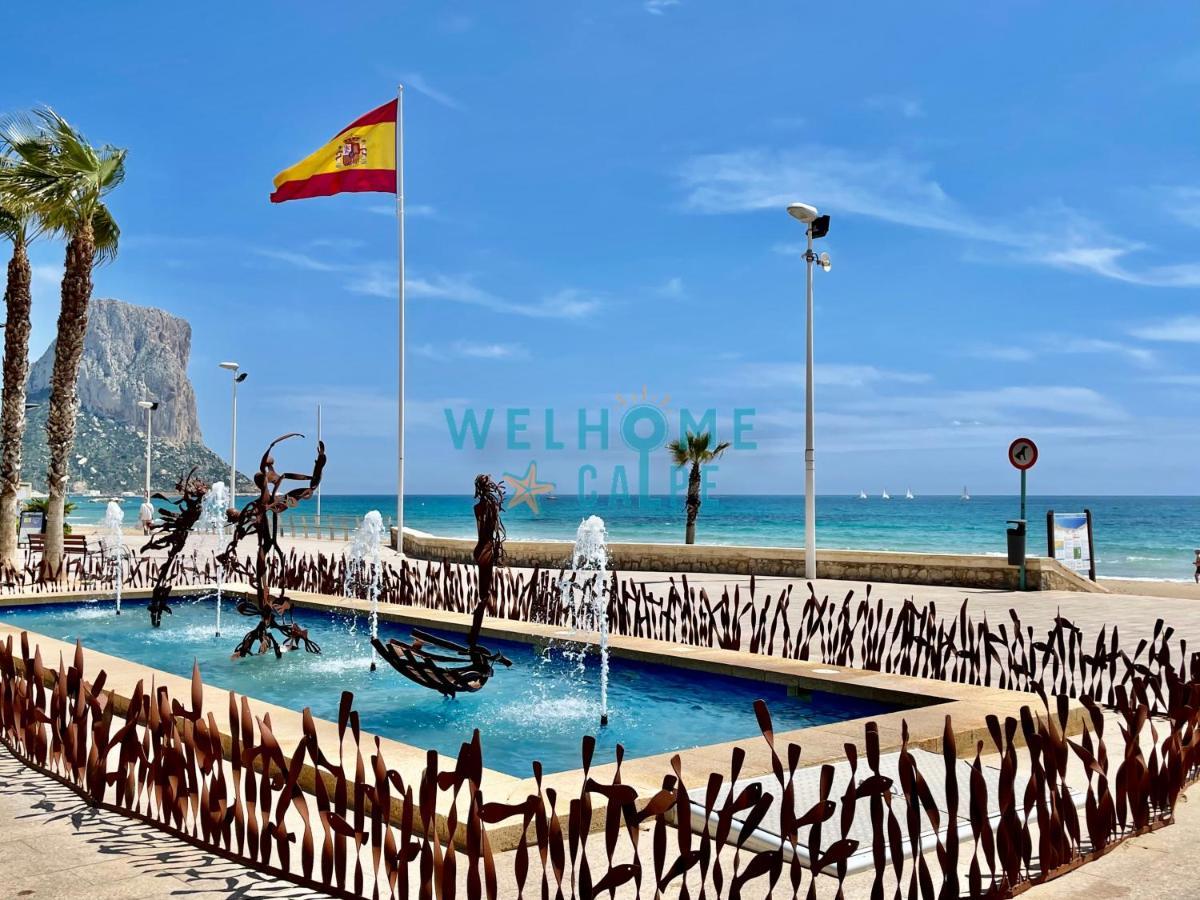 Lima Con Piscina Y Vista Al Mar Apartment Calpe Bagian luar foto