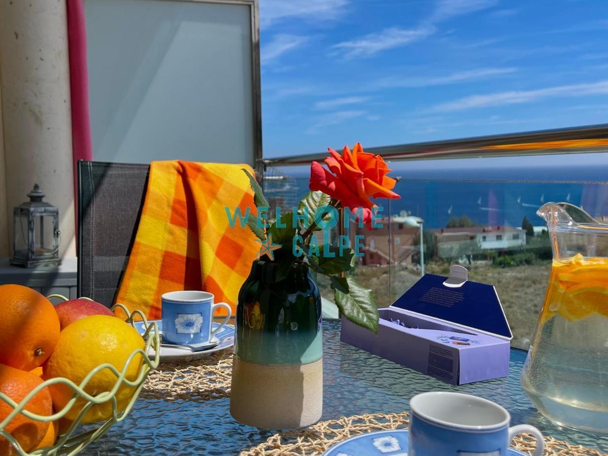 Lima Con Piscina Y Vista Al Mar Apartment Calpe Bagian luar foto