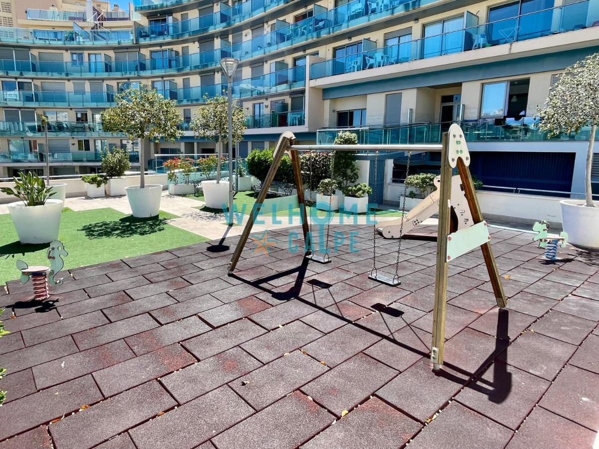 Lima Con Piscina Y Vista Al Mar Apartment Calpe Bagian luar foto