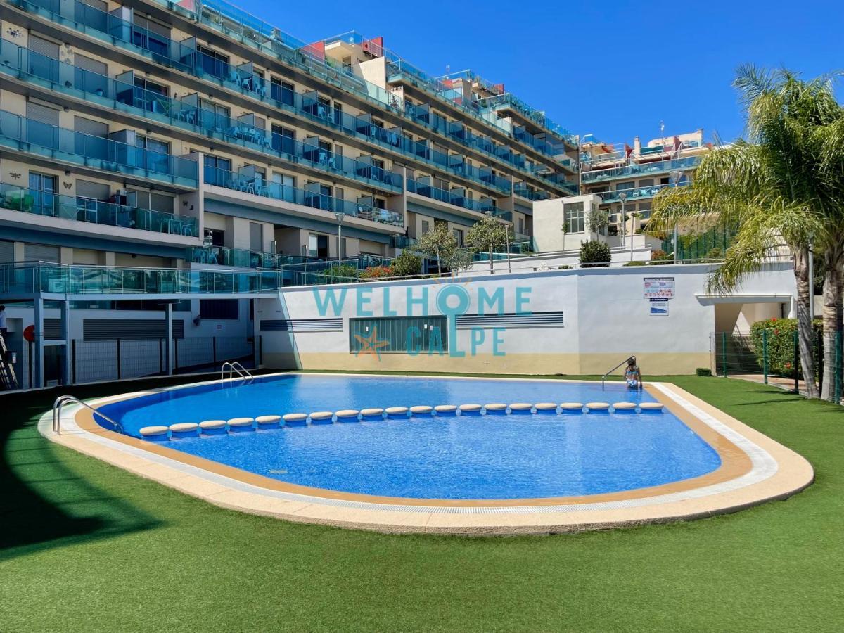 Lima Con Piscina Y Vista Al Mar Apartment Calpe Bagian luar foto