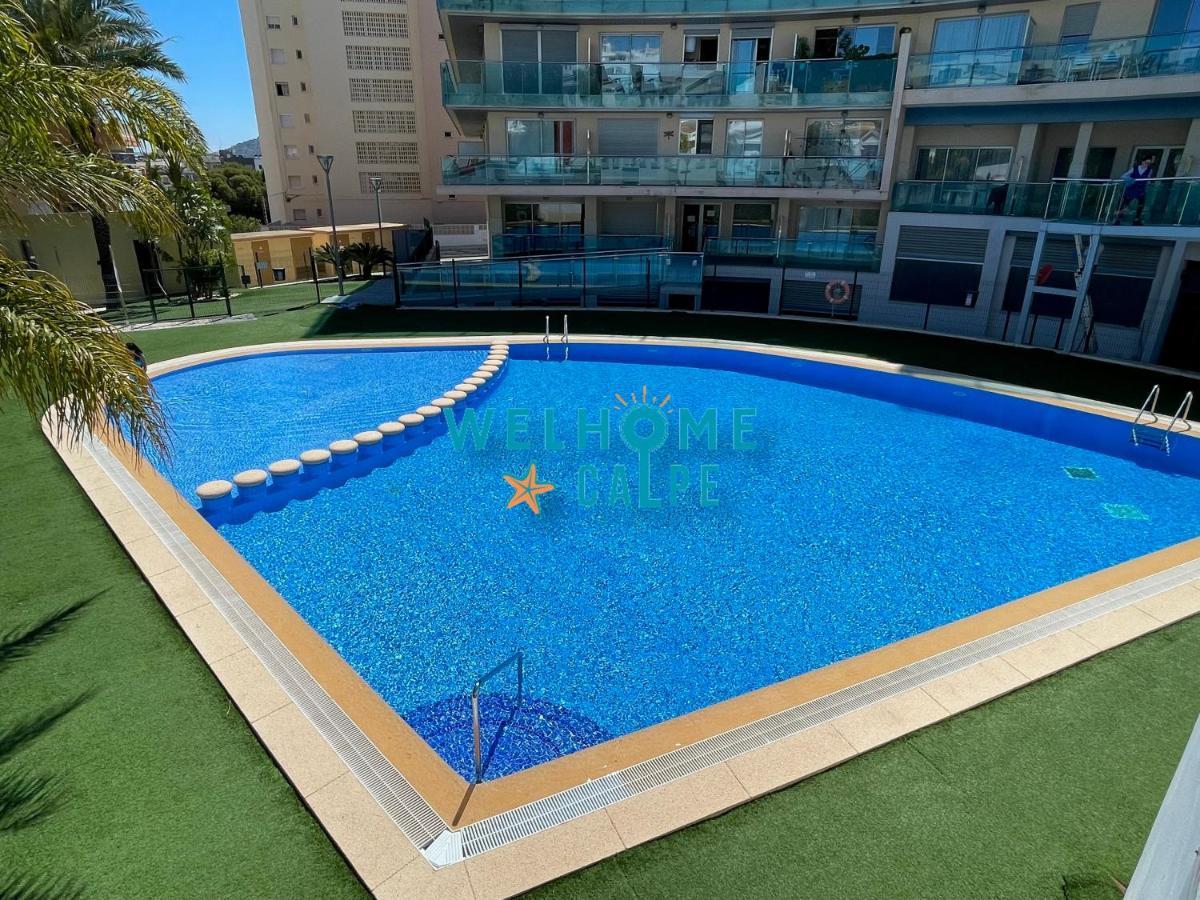 Lima Con Piscina Y Vista Al Mar Apartment Calpe Bagian luar foto